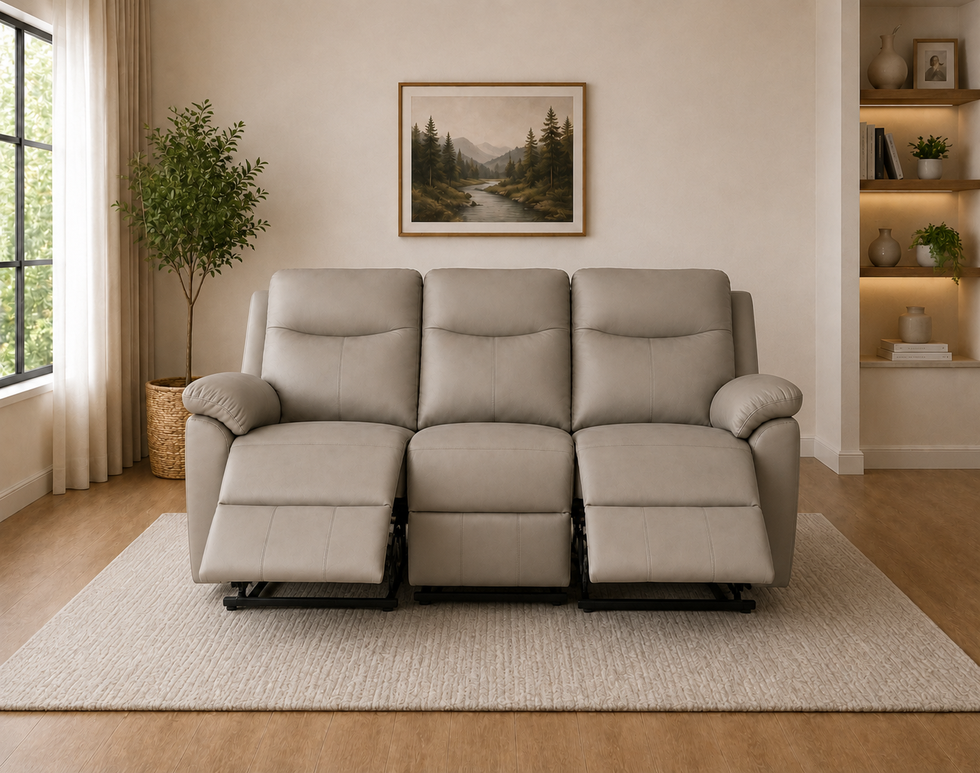 Family 3-Seater Recliner